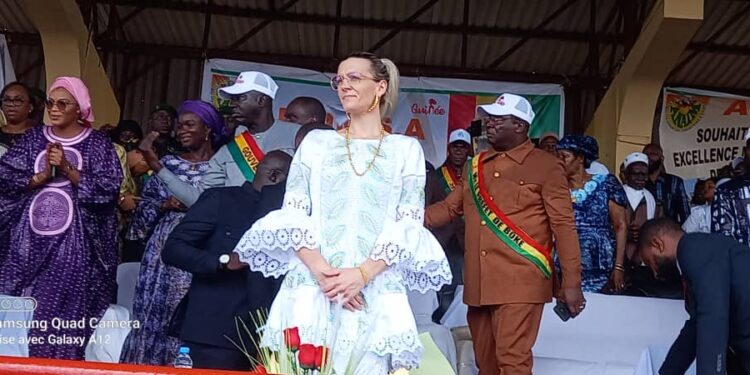 Boké-Politique: La Première dame de la République est enfin arrivée dans la préfecture