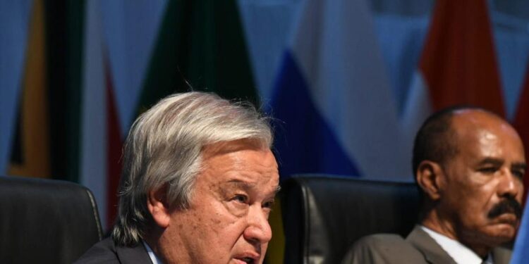 Au sommet des BRICS, Guterres appelle à l’unité mondiale face aux défis « existentiels »