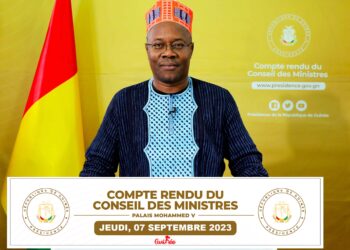 Conseil des ministres du jeudi 07 septrmbre 2023