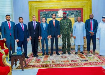 Guinée/Mines: Le chef de l’État reçoit le ministre des Affaires étrangères des Émirats Arabes-Unis