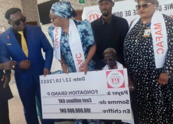 Makongo Charity Family apporte son soutien à la fondation Grand P pour l’humanitaire