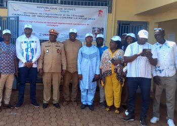 Boké-Société: Lancement de la campagne gratuite de vaccination contre la rage, 4.500 doses à administrer