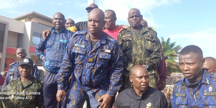 Vers la célébration de l’an 65 de l’Armée guinéenne à Boké: Les Forces de défense et de sécurité effectuent un marathon de solidarité avec les civils