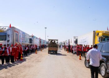 Plus de 30 camions d’aide humanitaire ont pu entrer à Gaza dimanche, mais ce n’est pas suffisant