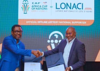 La CAF et la LONACI concluent un accord faisant de la Loterie Nationale de Côte d’Ivoire le Supporter National de la Coupe d’Afrique des Nations CAF TotalEnergies 2023.