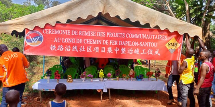 Boké-Infrastructures: Le Consortium SMB-WINING inaugure une dizaine de ponts pour les communautés de Kawessi et Malapouya