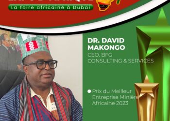 Dubaï expo Africa 2023: Dr David Makango remporte le prix de la meilleure société minière africaine 2023 !