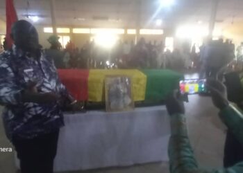 Page noire: La population de Boké rend un dernier hommage à à l’ancien Contrôleur Financier