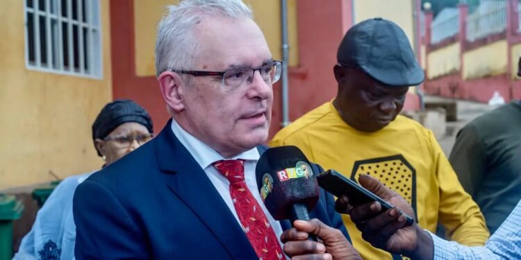 Incendie au dépôt d’hydrocarbures à Kaloum: la République Fédérale d’Allemagne réconforte le peuple de Guinée