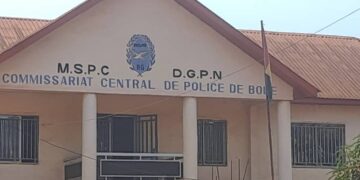 Insécurité à Boké : le commissaire central adjoint de la police de Boké, colonel Mamadou Saliou Camara part au combat contre le phénomène