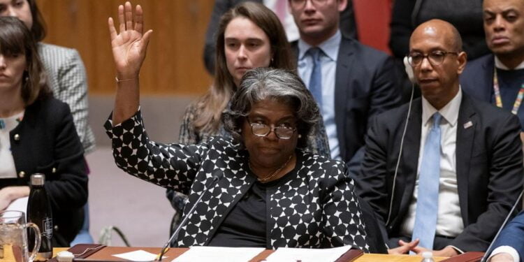 Les États-Unis opposent leur veto à une résolution exigeant un cessez-le-feu immédiat à Gaza