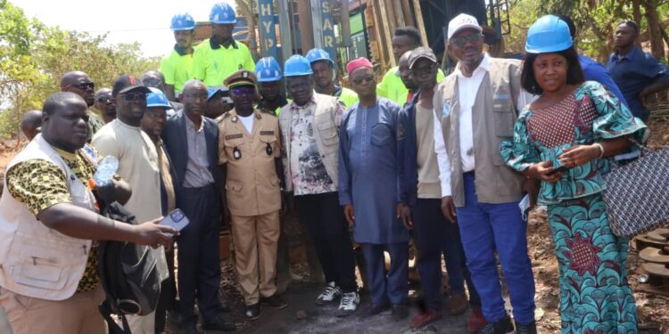 Boké-Société : Le Chef de l’Etat offre deux (02) forages industriels à la population