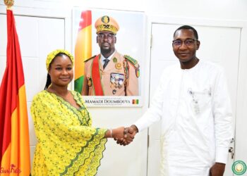 Le Représentant résident adjoint du PNUD en Guinée reçu par la ministre de l’Environnement