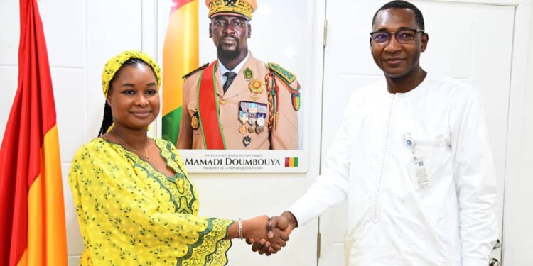 Le Représentant résident adjoint du PNUD en Guinée reçu par la ministre de l’Environnement