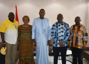 Le Représentant résident adjoint du PNUD rencontre le Ministre l’Agriculture et Elevage