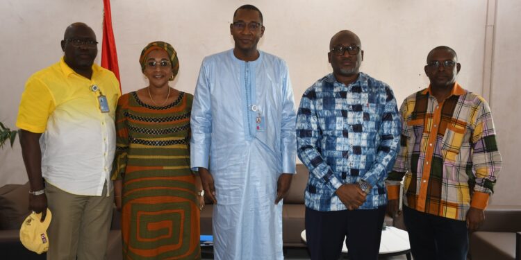 Le Représentant résident adjoint du PNUD rencontre le Ministre l’Agriculture et Elevage