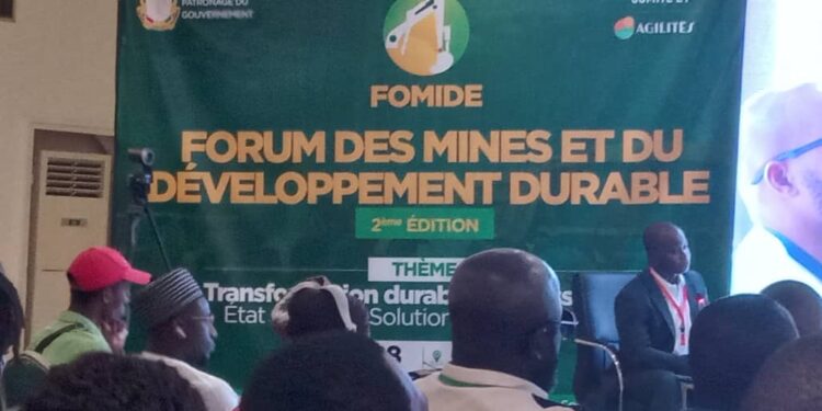 FORUM DES MINES ET DU DÉVELOPPEMENT DURABLE
