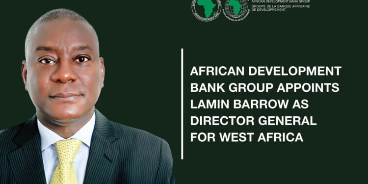 Le Groupe de la Banque africaine de développement nomme Lamin Barrow au poste de directeur général pour l’Afrique de l’Ouest