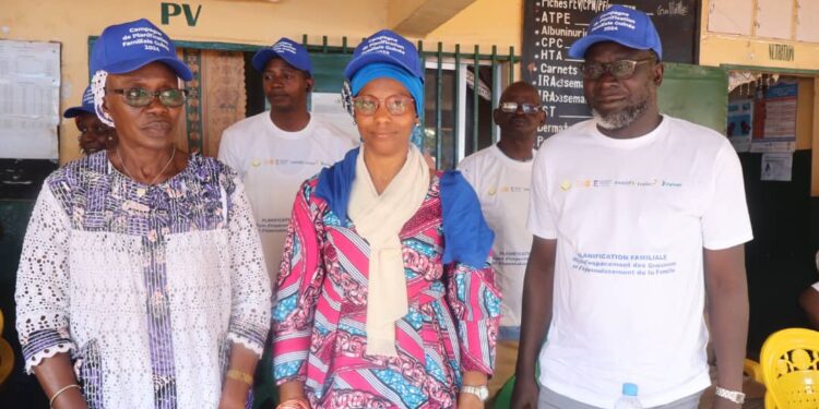 Boké-Campagne nationale gratuite de planification familiale: 9.583 femmes de 15 à 49 ans ciblées