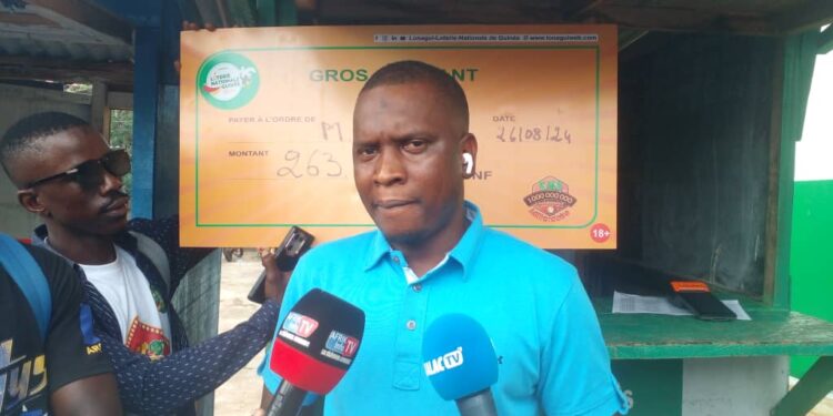 Le directeur marketing de LONAGUI se félicite de la création de nouveaux millionnaires