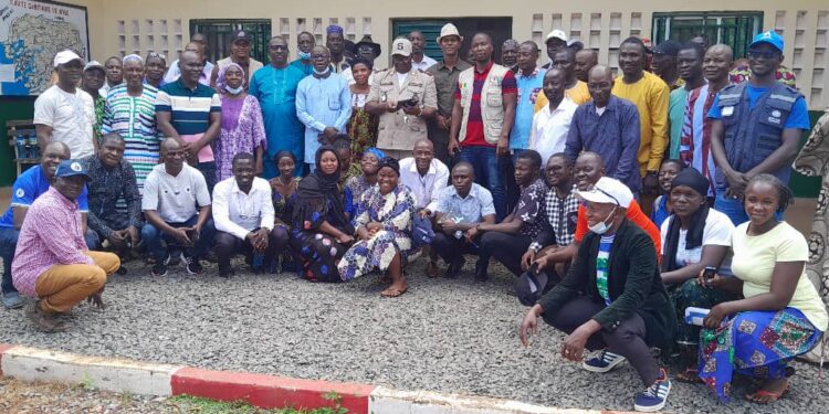 Boké-Santé: Lancement des travaux de la 1ère session du CPTS dans la préfecture