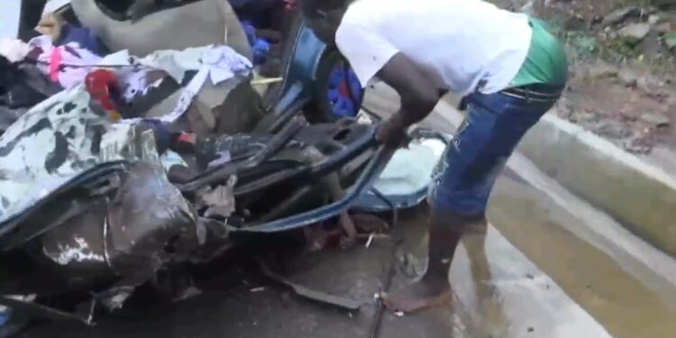 Grave accident de la circulation à Labota : Plusieurs morts et 2 blessés graves