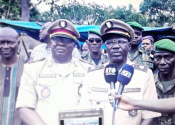 Boké-Inondation à Hidaya (Tanènè) : Des maisons affaissées et animaux domestiques emportés par les eaux, les autorités locales au chevet des sinistrés
