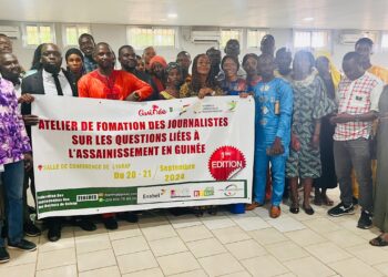 Atelier de formation des journalistes sur les questions d’assainissement en Guinée