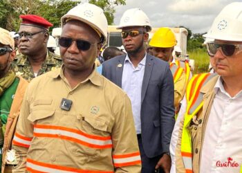 Mines et Géologie : le ministre Bouna Sylla visite les zones d’opérations de la CBG