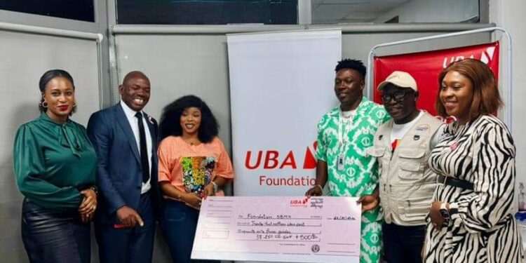 SIGNATURE D’UNE CONVENTION DE PARTENARIAT ENTRE LA FONDATION SBMK ET UBA GUINÉE VIA LA FONDATION UBA