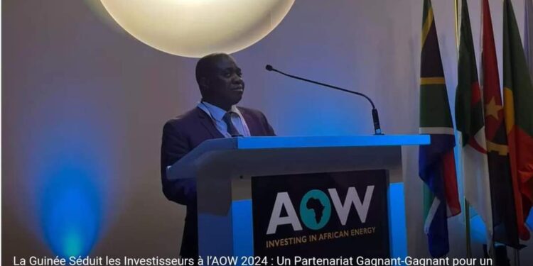 La Guinée Séduit les Investisseurs à l’AOW 2024 : Un Partenariat Gagnant-Gagnant pour un Avenir Énergétique Durable