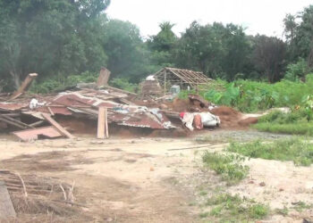 Boké: après les fortes inondations, les habitants de Hidaya sollicitent l’aide de l’Etat