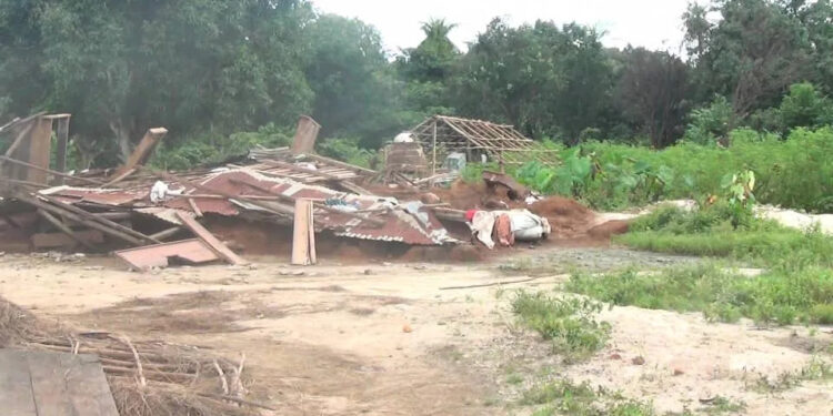 Boké: après les fortes inondations, les habitants de Hidaya sollicitent l’aide de l’Etat