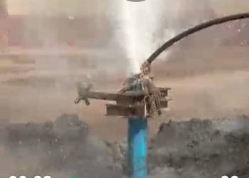 Boké-Société: Le Mouvement Djama Djigui offre un forage au patriarche