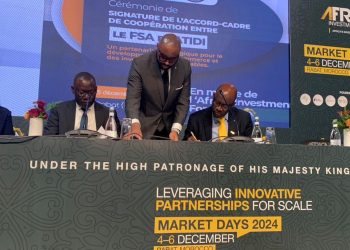 Signature de l’Accord-Cadre de Coopération entre le Fonds de Solidarité Africain (ASF-FSA) et l’Assurance pour le développement du commerce et de l’investissement en Afrique (ATIDI)