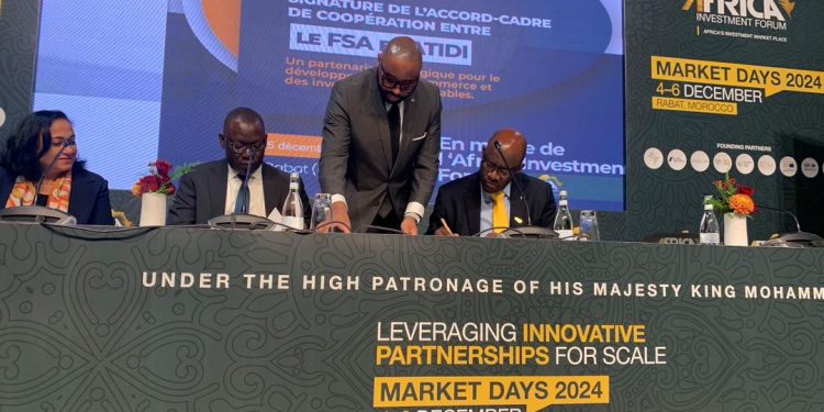 Signature de l’Accord-Cadre de Coopération entre le Fonds de Solidarité Africain (ASF-FSA) et l’Assurance pour le développement du commerce et de l’investissement en Afrique (ATIDI)