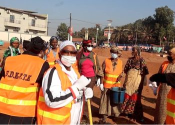 Boké-Assainissement: L’UDK-TFK s’implique