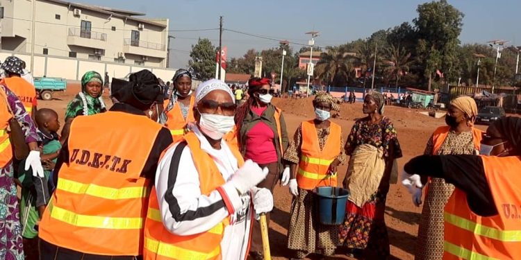 Boké-Assainissement: L’UDK-TFK s’implique