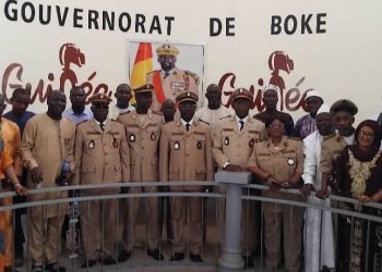 Boké-Administration: Les préfets de la région présentent leurs vœux du nouvel An au gouverneur