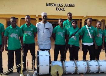 Boké-Culture: La Fanfare confrontée à l’insuffisance d’instruments modernes, son Coordinateur interpelle