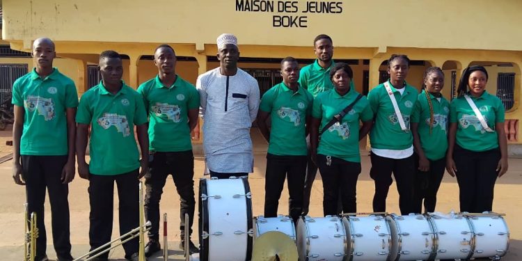 Boké-Culture: La Fanfare confrontée à l’insuffisance d’instruments modernes, son Coordinateur interpelle