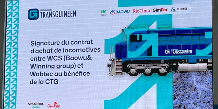 Un pas décisif vers le développement ferroviaire en Guinée : signature d’un contrat historique pour moderniser le transport minier.