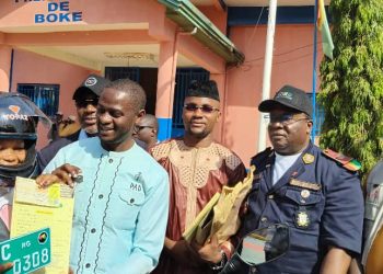 Boké: Les superviseurs du PN-RAVEC dotés d’engins roulants