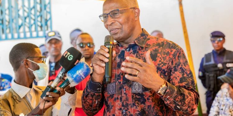 Boké: Le président de la Communauté Landouma magnifie les actions du développement du CNRD dans la préfecture