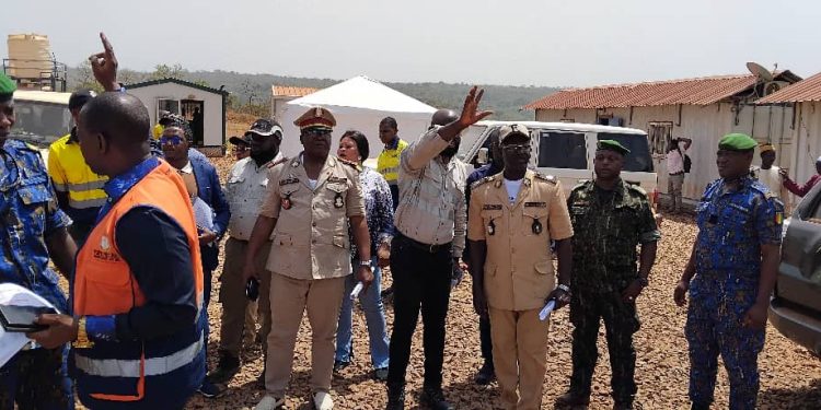 Boké/Mines: Le gouverneur Mamadou Camara se dit heureux de la reprise effective des activités d’AMR