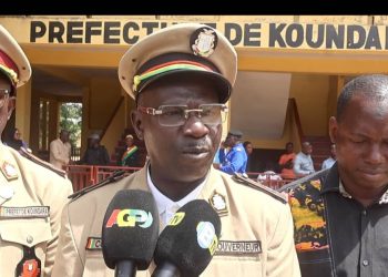 Boké : Le gouverneur Mamadou Camara boucle sa tournée d’information et de sensibilisation à Koundara