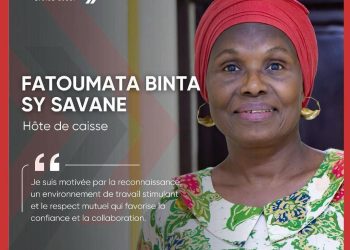 Portrait d’Excellence : Fatoumata Binta Sy Savané, Hôte de Caisse Exemplaire