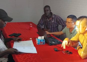 Boké-Infrastructures: Le directeur préfectoral des TP échange avec la Société SD-Mining, à Kabata