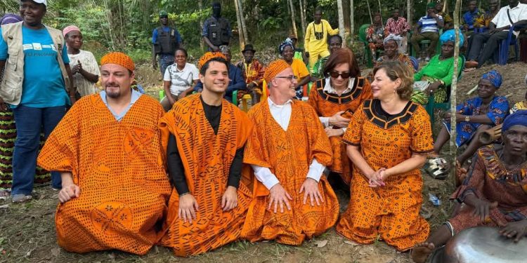 Mission européenne en Guinée forestière : une visite diplomatique sous le signe de la coopération