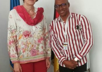 7e édition du Festival international de la bande dessinée et du dessin de presse : l’Ambassadrice d’Allemagne reçoit M. Ben Youssouf Barry  En prélude à la 7e édition du Festival